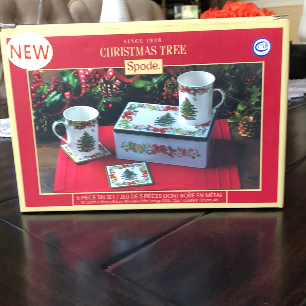 5 piece tin set